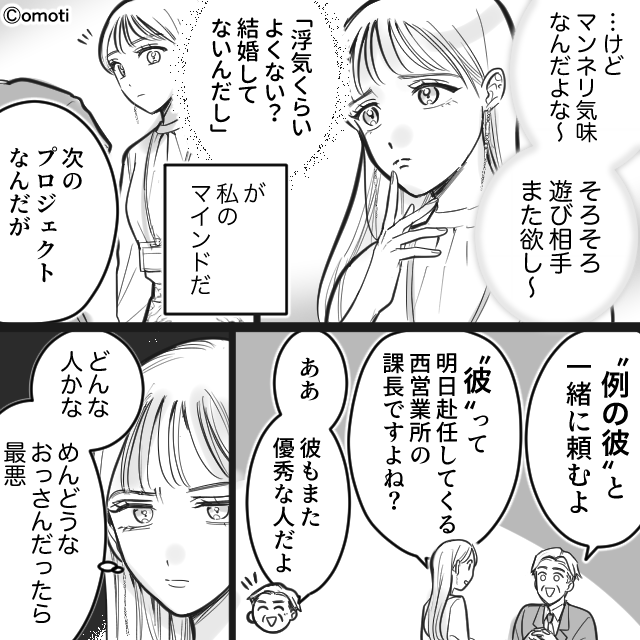 浮気性女の末路